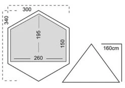 Luxe Outdoor Tent Sil Hexpeak F6a -Camping I Det Fri 166850419 origpic d6a866