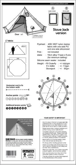 Luxe Outdoor F8e Winter Shelter - Brown -Camping I Det Fri 167629933 origpic d7387e