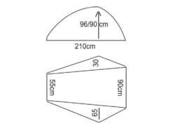 Luxe Outdoor Firefly SL -Camping I Det Fri Luxe Firefly 1M Tent 1