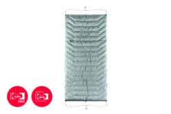 Lesovik OTUL Aur Down Underquilt 420g -8c 37 Lesovik OTUL Aur Down Underquilt 420g -8c -Camping I Det Fri OTUL Aur 420 Arctic Water packshot HR 04 DW