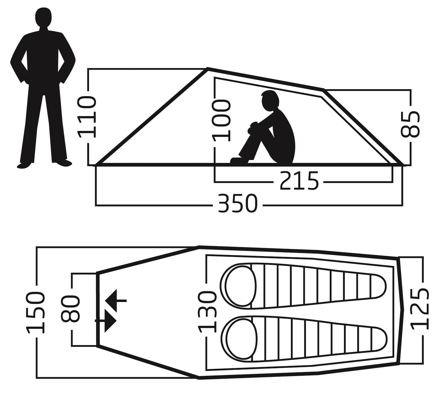 Nordisk Halland 2 LW 7 Nordisk Halland 2 LW - Billede 5